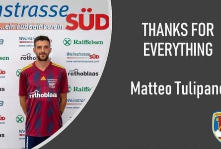 Der Verein verabschiedet sich von Matteo Tulipano