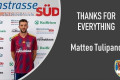 Der Verein verabschiedet sich von Matteo Tulipano